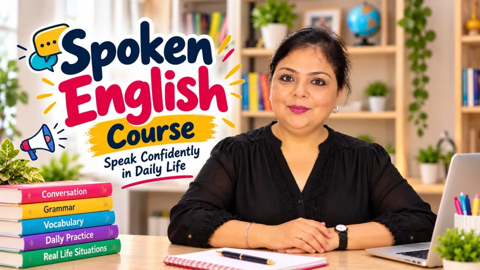 35-Day Spoken English Course poster
